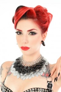 Melinda Chainmail Scale Necklace 